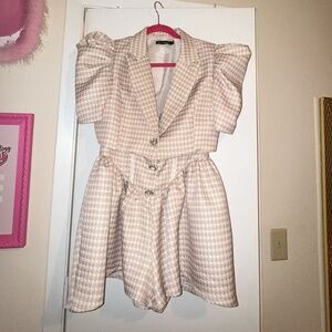 Romper & Blazer Set
